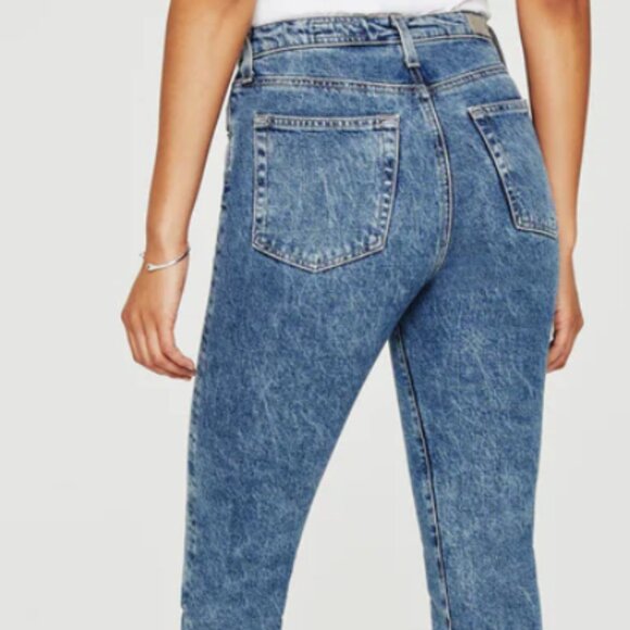 AG Adriano Goldschmied Isabelle High-Rise Straight Crop EUC Size 28R - Picture 2 of 15